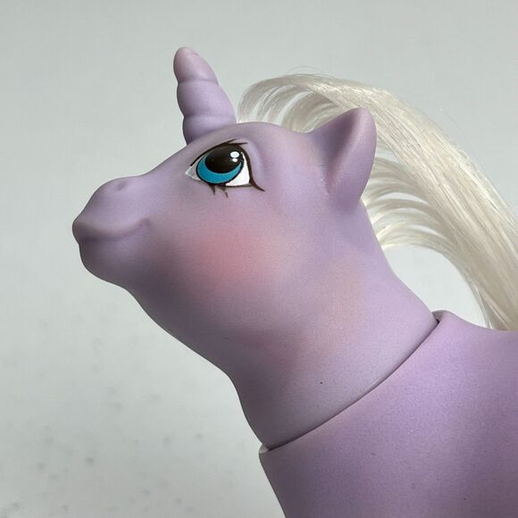VTG My Little Pony G1 Peek A Boo Baby Noddins Unicorn Purple Bunny Hasbro 1987 - Picture 14 of 16